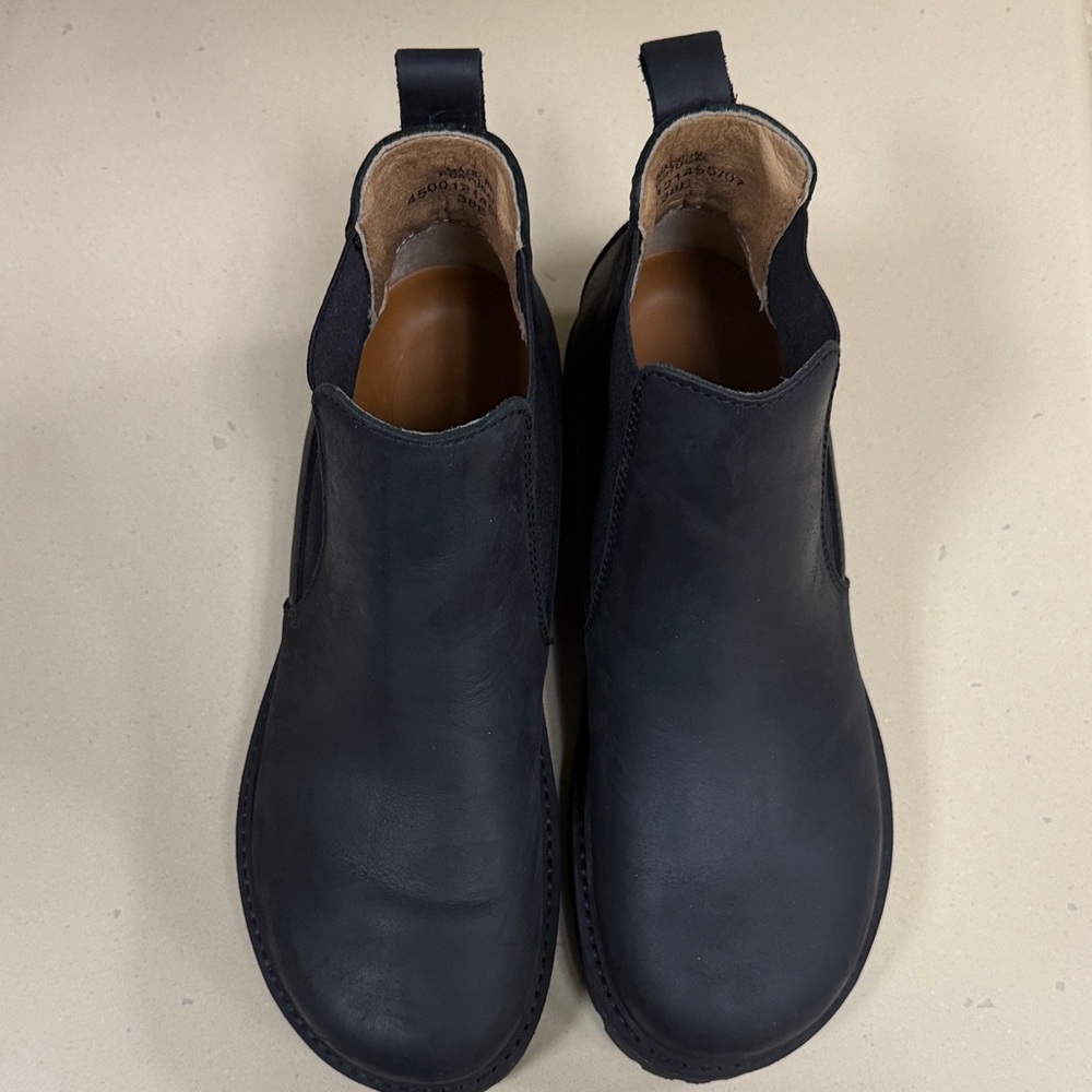 Birkenstock Dark Leather Ankle Booties